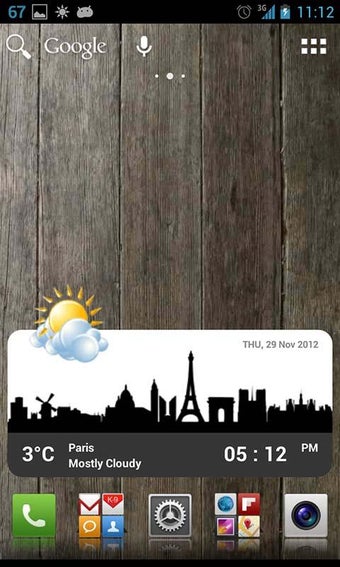 Image 2 for Metro Clock Widget