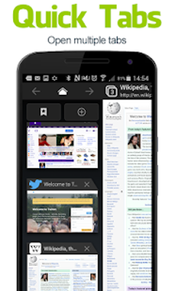 Imagen 2 para Fast Browser Android Tabl…