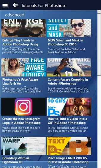 Image 0 for PhotoShop Tutorials for W…