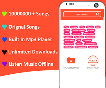 Imagen 0 para Mp3 Music Downloader & Do…