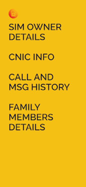 Image 0 for Sim Owner Details Pakista…