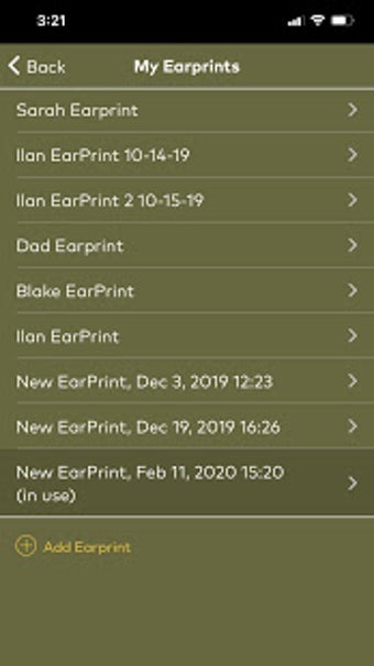Imagen 0 para EVEN EarPrint