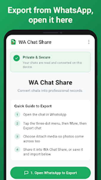 Imagen 0 para Chat Share for Whatsapp