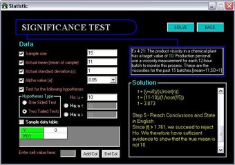 Imagen 2 para Statistics Problem Solver…