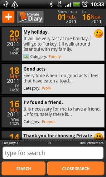 Image 1 for Private DIARY