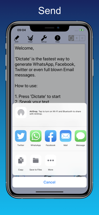 Image 0 for Dictate - Speech to text