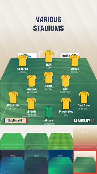 Imagen 3 para Lineup11- Football Line-u…