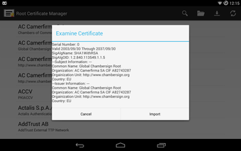 Image 0 for Root Certificate Manager(…