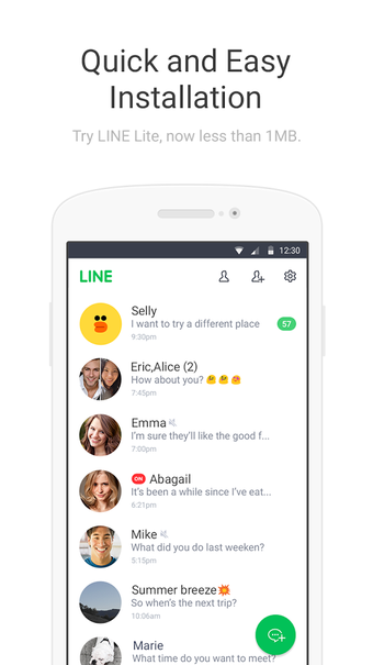 Imagen 0 para LINE Lite: Free Calls & M…