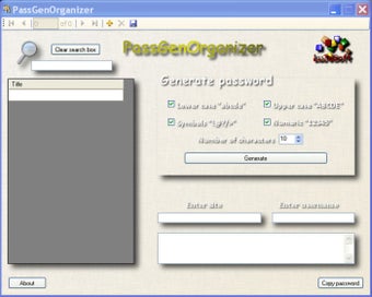 Image 0 for PassGenOrganizer
