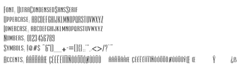 Image 0 for Ultra Condensed Sans Seri…