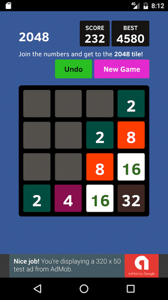 Imagen 1 para 2048 Game