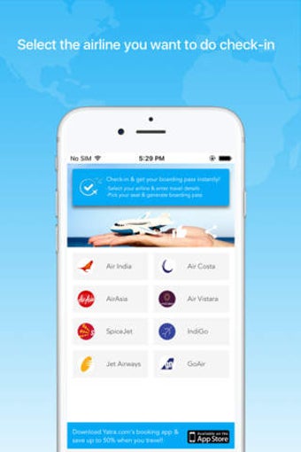 Image 0 for Yatra.com- Flight Web Che…