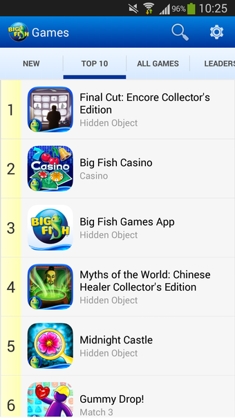 Imagen 1 para Big Fish Games App