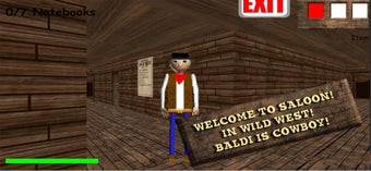Image 3 for Sheriff Baldi in Wild Wes…