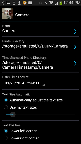 Imagen 7 para Camera Timestamp Add-on