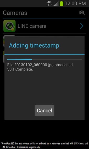 Imagen 2 para Camera Timestamp Add-on