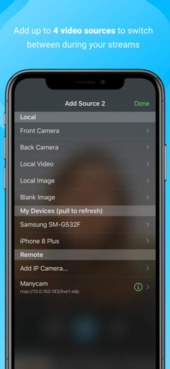 Image 3 for ManyCam - Easy live strea…