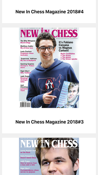 Image 0 for New In Chess
