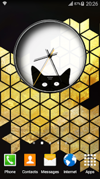 Image 1 for Cat Clock Widget