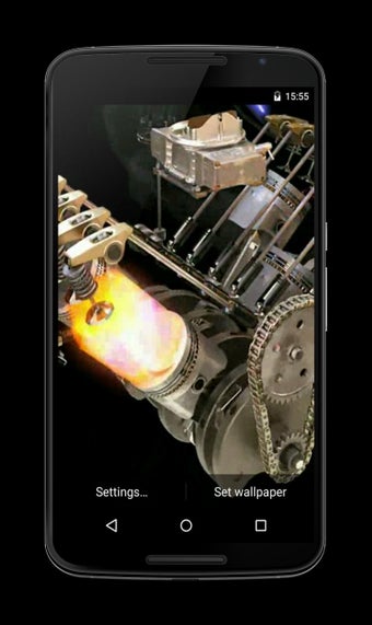 Imagen 1 para Engine 3D Live Wallpaper