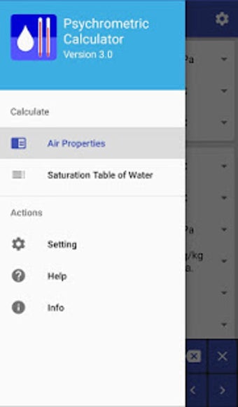 Image 2 for Psychrometric Calculator