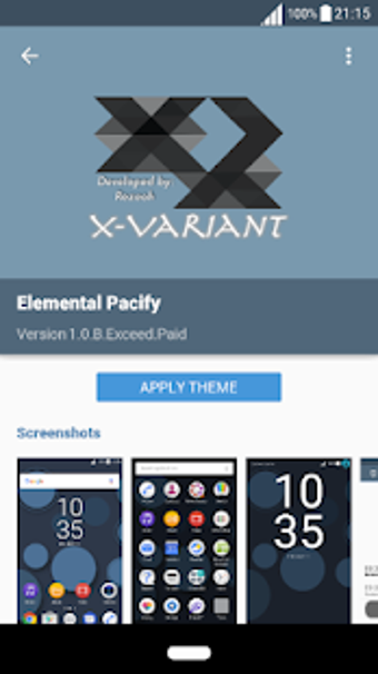 Imagen 1 para Pacify (Android P theme) …