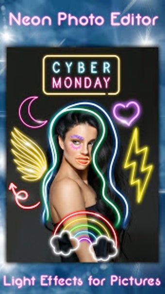 Image 3 for Neon Photo Editor  Light …