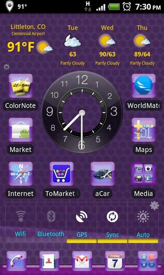 Imagen 1 para LC Purple Theme For Nova/…