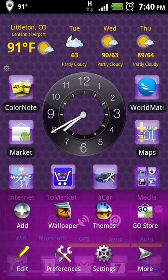 Imagen 3 para LC Purple Theme For Nova/…