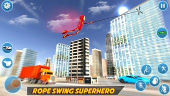 Imagen 2 para Flash Stickman Rope Hero …
