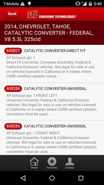 Image 0 for AP Exhaust Catalog