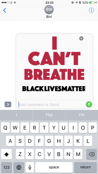 Imagen 0 para Black Lives Matter sticke…