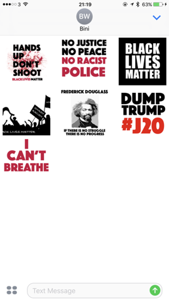 Imagen 3 para Black Lives Matter sticke…