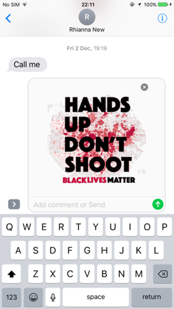 Imagen 2 para Black Lives Matter sticke…