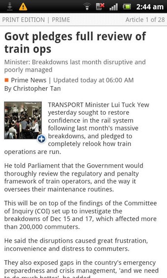 Imagen 0 para The Straits Times