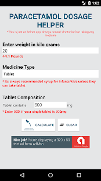 Image 2 for Paracetamol Dosage Calcul…