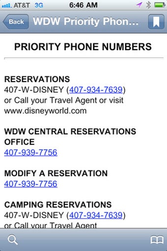 Imagen 1 para Walt Disney World Phone N…