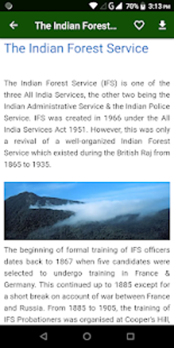 Image 1 for Indian Forest Service (If…