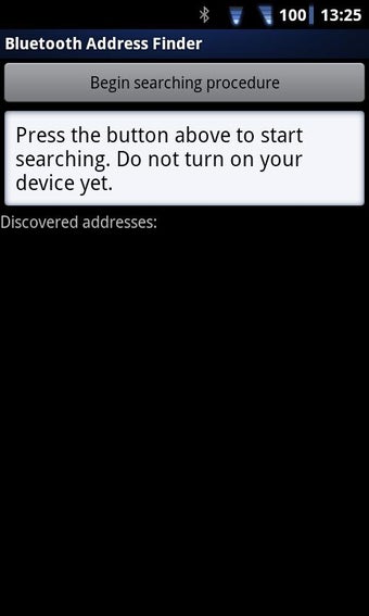 Image 0 for Bluetooth Address Finder