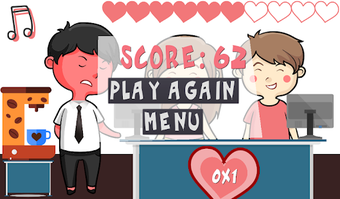 Image 1 for Office Kiss Game
