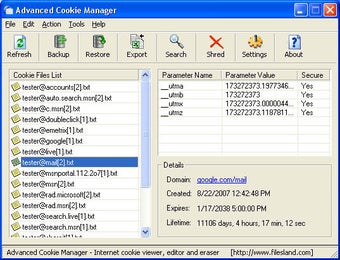 Image 0 for Advanced Cookie Manager