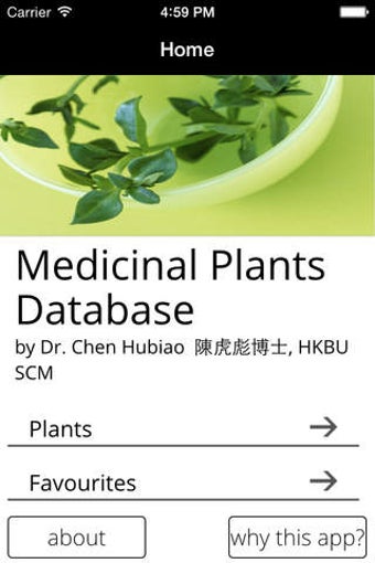 Image 0 for Medicinal Plants Database