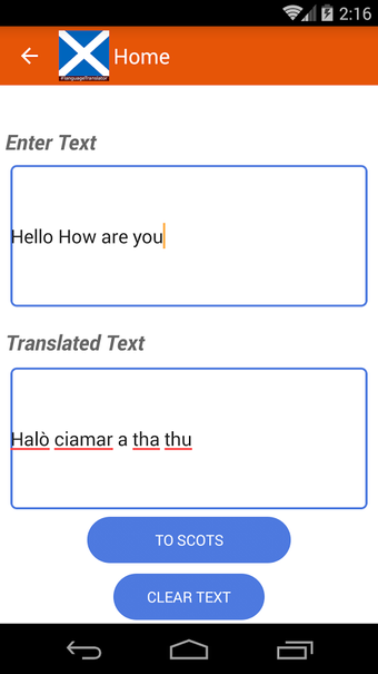 Image 1 for Scots Gaelic Translator