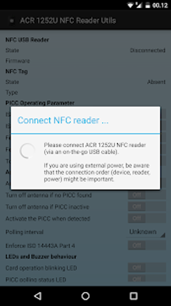 Imagen 1 para ACR 1252 USB NFC Reader U…