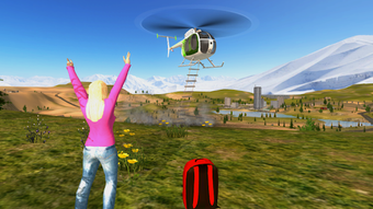 Imagen 2 para Police Helicopter Flying …