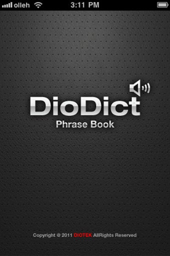 Image 0 for DioDict Phrasebook