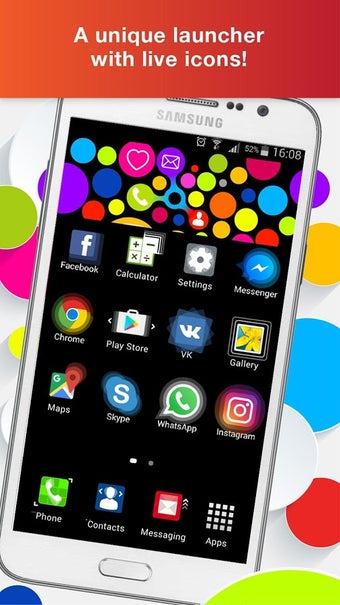 Imagen 1 para Launcher Live Icons