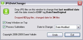 Image 0 for JPGDateChanger
