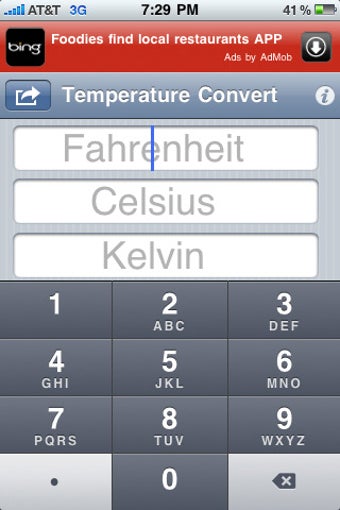 Image 0 for Temperature Convert for i…